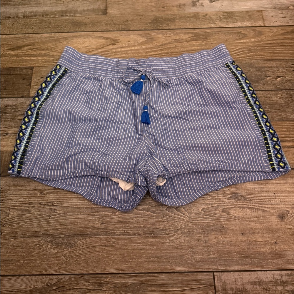 Vineyard Vines Blue and White Striped Shorts